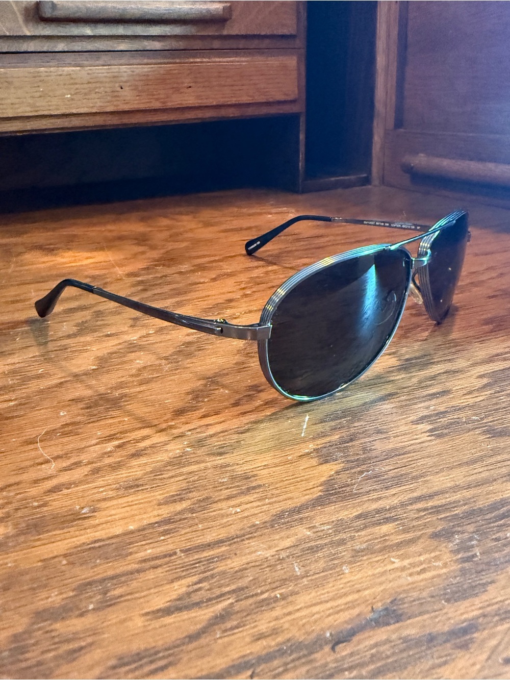 Oliver Peoples Copter Aviator Sunglasses